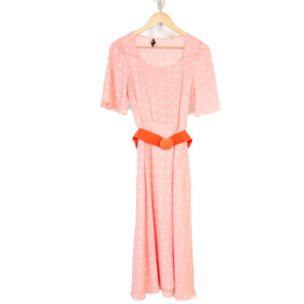 Juicy Couture Polka Dot Maxi Dress